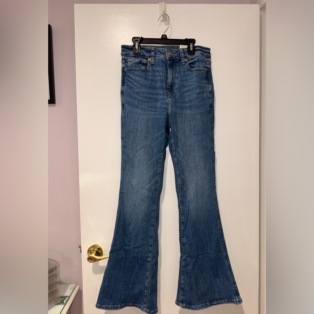 American Eagle Outfitters Medium Blue Flare Jeans